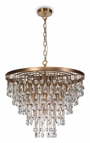 Подвесная люстра Maytoni Linn MOD091PL-09G фото 2