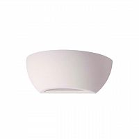 ODEON LIGHT 3551/1W HIGHTECH ODL18 431 белый гипсовый Настенный светильник IP20 E14 1*40W 220V GIPS