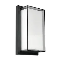 Уличный настенный светильник Arte Lamp MENKAR A1331AL-1BK