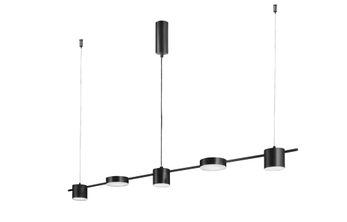 Светильник подвесной Crystal Lux TRISTAN SP5 L1200 BLACK Светильник подвесной Crystal Lux TRISTAN SP5 L1200 BLACK