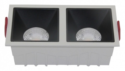 Встраиваемый светильник Maytoni Technical Alfa LED DL043-02-15W3K-D-SQ-WB фото 2 Встраиваемый светильник Maytoni Technical Alfa LED DL043-02-15W3K-D-SQ-WB фото 2