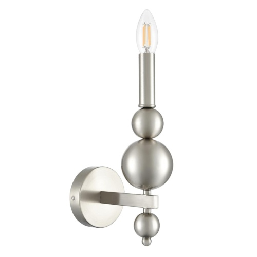 LUMION 8107/1W MODERNI LN26 128 никель, металл Бра E14 1*40W 220V NANA