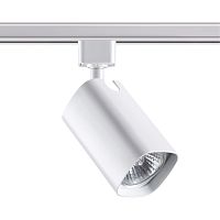 NOVOTECH 370552 PORT NT19 293 белый Светильник трековый однофазный трехжильный IP20 GU10 50W 230V GUSTO