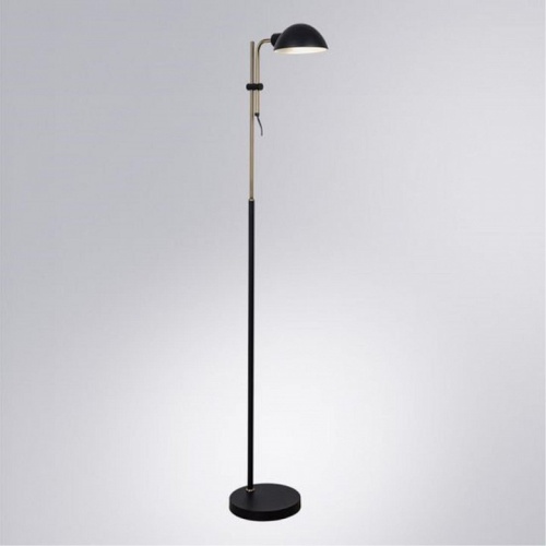 Торшер Arte Lamp Zetta A7055PN-1BK фото 2