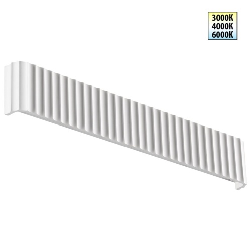 NOVOTECH 359403 OVER NT24 608 белый Светильник настенный с переключателем цв.температуры IP20 LED 16W 220V 3000/4000/6000K YESO