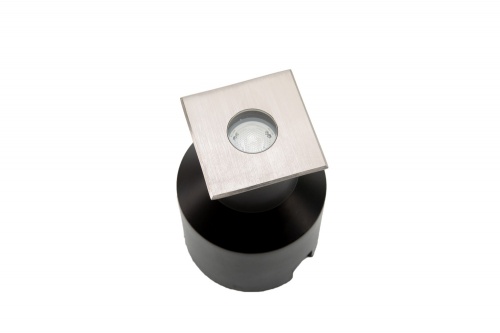 Светильник светодиодный DL-2055S1-4-RGBWW-24, серия , Серебро + черный, 4Вт, IP67, RGB + теплый белый (RGB + 3000К) фото 2 Светильник светодиодный DL-2055S1-4-RGBWW-24, серия , Серебро + черный, 4Вт, IP67, RGB + теплый белый (RGB + 3000К) фото 2