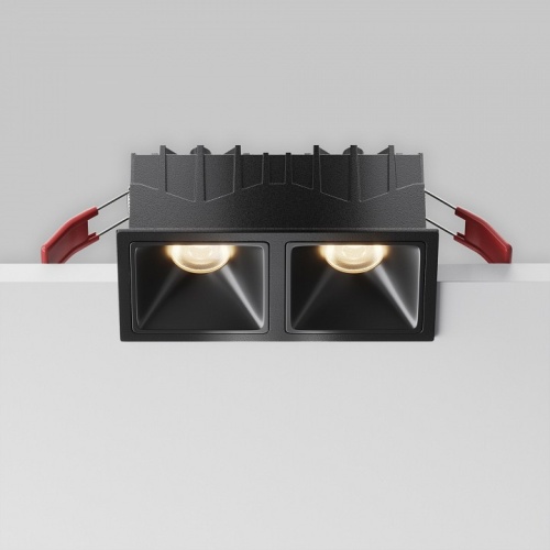 Встраиваемый светильник Maytoni Technical Alfa LED DL043-02-10W3K-SQ-B-1 фото 8 Встраиваемый светильник Maytoni Technical Alfa LED DL043-02-10W3K-SQ-B-1 фото 8