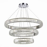 SL1622.103.03 Люстра подвесная ST-Luce Хром/Прозрачный LED 1*122W 4000K