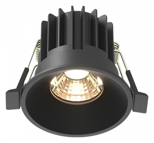 Встраиваемый светильник Maytoni Technical Round DL058-7W3K-B