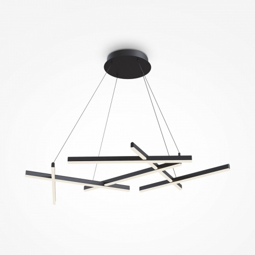 Подвесная люстра Maytoni Line MOD016PL-L80BK фото 2