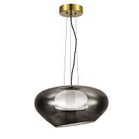 SL6019.313.01 Светильник подвесной ST-Luce Латунь/Дымчатый, Белый LED 1*20W 3000K