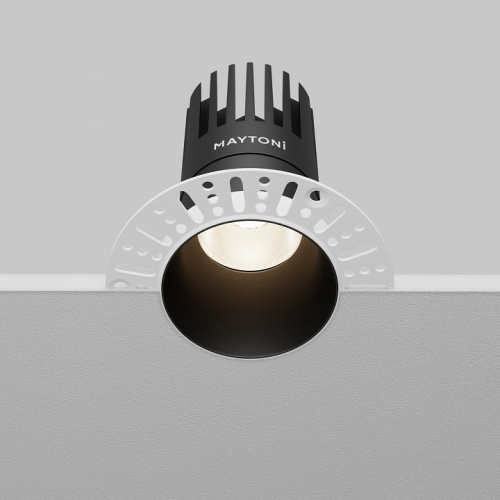 Встраиваемый светильник Maytoni Technical Dip DL122-15W-4K-TRS-B фото 5 Встраиваемый светильник Maytoni Technical Dip DL122-15W-4K-TRS-B фото 5