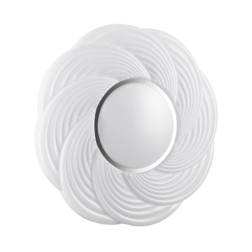 7687/DL PALE SN 000 Светильник пластик/белый/серебристый LED 48Вт 4000К D390 IP43 BIGO