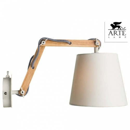 Бра Arte Lamp PINOCCHIO A5700AP-1WH фото 3 Бра Arte Lamp PINOCCHIO A5700AP-1WH фото 3
