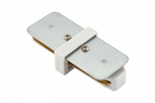 Соединитель линейный для треков Denkirs DK Track White TR1101-WH фото 2 Соединитель линейный для треков Denkirs DK Track White TR1101-WH фото 2