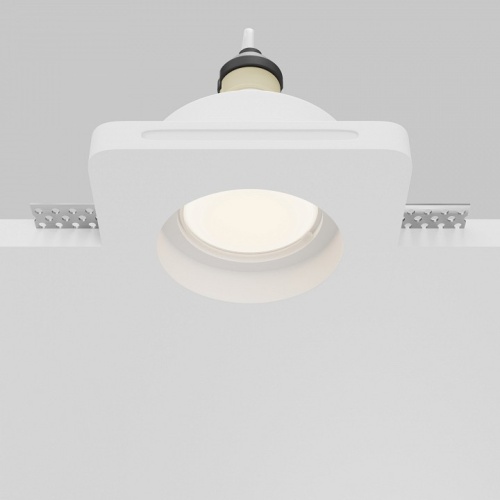 Встраиваемый светильник Maytoni Technical Gyps Modern DL002-GU10-01-W фото 5