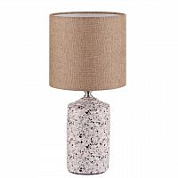 LUMION 8141/1T MODERNI LN26 507 бежевый/коричневый, керамика/текстиль Настольная лампа Е27 1*60W 220V TERAZIO