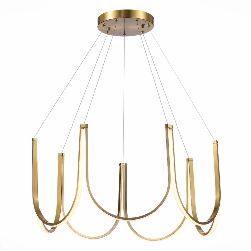 SL6202.203.01 Светильник подвесной ST-Luce Золотистый LED 1*90W 3000K SL6202.203.01 Светильник подвесной ST-Luce Золотистый LED 1*90W 3000K