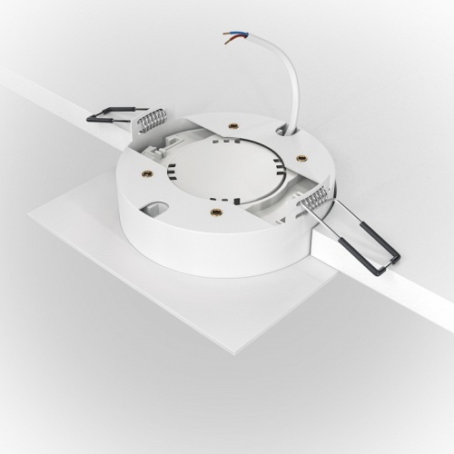 Встраиваемый светильник Maytoni Technical Hoop DL086-GX53-SQ-WB фото 5