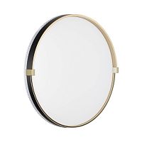 SONEX 7647/DL PALE SN 189 Светильник пластик/белый/черный/золотой LED 48Вт 4000К D390 IP43 OLIDI BLACK