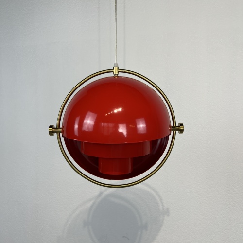 Подвесной светильник Louis Weisdorff Gubi Multi-lite Pendant Red фото 4 Подвесной светильник Louis Weisdorff Gubi Multi-lite Pendant Red фото 4