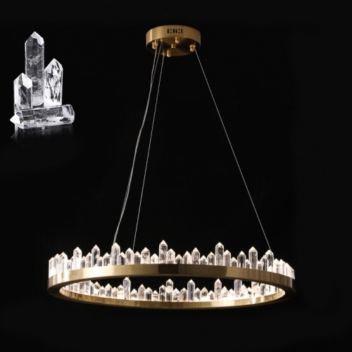 Подвесная люстра QUARTZ LUX B D80 фото 6 Подвесная люстра QUARTZ LUX B D80 фото 6