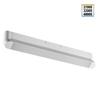 NOVOTECH 359802 OVER NT25 400 белый Светильник накладной с перекл. цв. температуры IP20 LED 24W 180-265V 2700К/3200К/4000К ITER