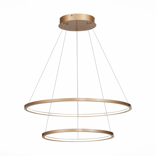 ST603.243.56 Светильник подвесной ST-Luce Золотистый/Белый LED 1*56W 4000K
