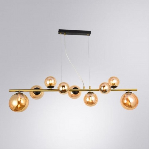 Подвесная люстра Arte Lamp GEMINI A2243SP-9PB фото 2 Подвесная люстра Arte Lamp GEMINI A2243SP-9PB фото 2