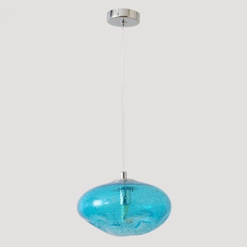 Светильник подвесной Crystal Lux FORMLESS SP1 BLUE фото 3