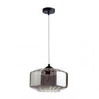 ODEON LIGHT 4746/1 PENDANT ODL21 409 дымчатый/черный Подвес E27 60W BINGA