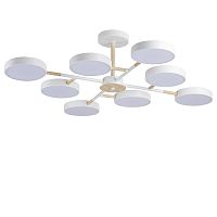 LUMION 5653/99CL LEDIO LN26 347 белый, дерево Люстра потолочная LED 144W  3000/4000/6000К 220V BRAD