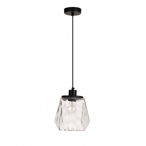 4996/1 MODERN ODL23 303 черный/прозрачный/металл/стекло Подвес E27 1*40W CAPRA 4996/1 MODERN ODL23 303 черный/прозрачный/металл/стекло Подвес E27 1*40W CAPRA