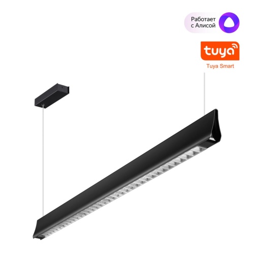 NOVOTECH 359550 LEDO NT25 344 черный Светильник подвесной диммир. со сменой цв.темпер. (пульт ДУ/прилож. Smart Life) IP20 LED 36W 220-240V 3000-5700К ITER