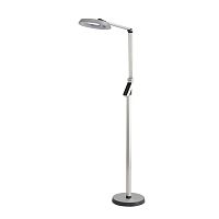 LUMION 8333/15FL LEDIO LN26 458 серебро, металл/пластик Торшер LED 15W 3000/4000/6000K CCT/диммер/LCD 220-240V GENRI