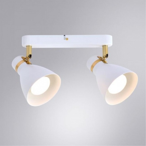 Спот Arte Lamp Fafnir A5047PL-2WH фото 2