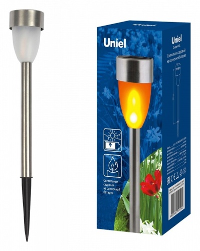 Наземный низкий светильник Uniel Metal torch UL-00007926 фото 2