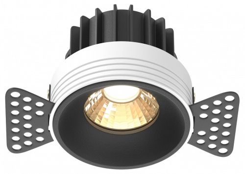 Встраиваемый светильник Maytoni Technical Round DL058-12W2.7K-TRS-B Встраиваемый светильник Maytoni Technical Round DL058-12W2.7K-TRS-B
