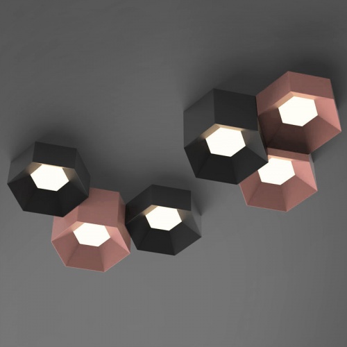 Потолочный светильник HEXAGON A H13 Light green фото 23 Потолочный светильник HEXAGON A H13 Light green фото 23
