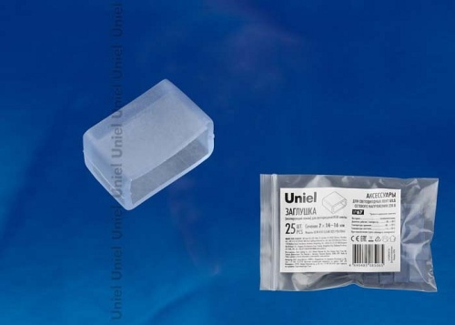Заглушка для лент Uniel UCW-K14-CLEAR UL-00000871 фото 2 Заглушка для лент Uniel UCW-K14-CLEAR UL-00000871 фото 2