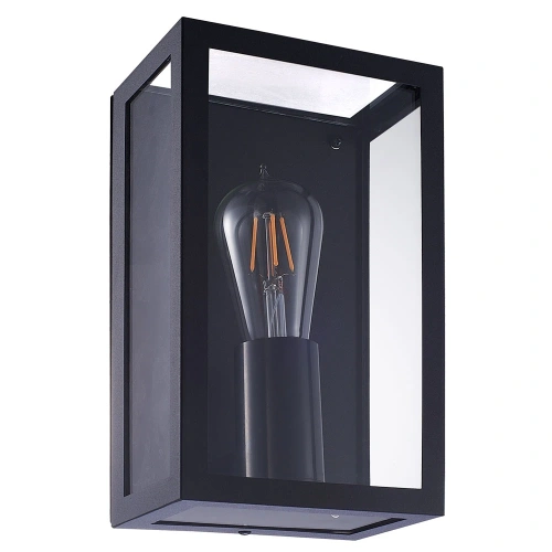 Уличный настенный светильник Arte Lamp BELFAST A4569AL-1BK Уличный настенный светильник Arte Lamp BELFAST A4569AL-1BK