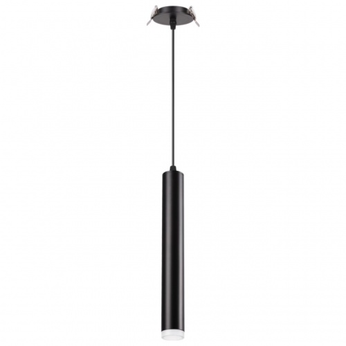 357893 SPOT NT19 307 черный Встраиваемый светильник IP20 LED 3000K 10W 160-265V MODO