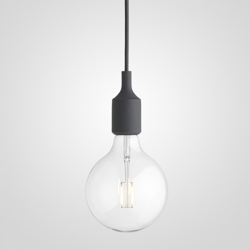 Подвесной светильник Muuto E27 Grey