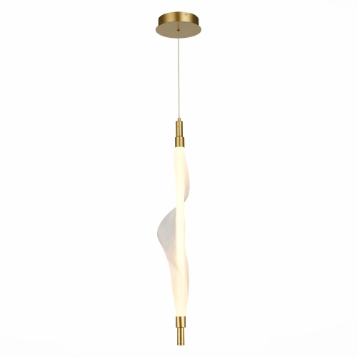 SL6109.213.01 Светильник подвесной ST-Luce Золотистый/Белый LED 1*25W 3000K SL6109.213.01 Светильник подвесной ST-Luce Золотистый/Белый LED 1*25W 3000K