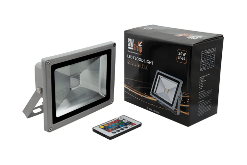 Прожектор светодиодный RGBК RGB FL-COB-20-RGB Прожектор светодиодный RGBК RGB FL-COB-20-RGB