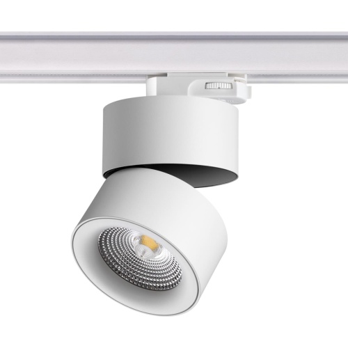 NOVOTECH 358788 PORT NT21 315 белый Трехфазный трековый светодиодный светильник IP20 LED 25W 4000K 2200Лм 100-265V GRODA