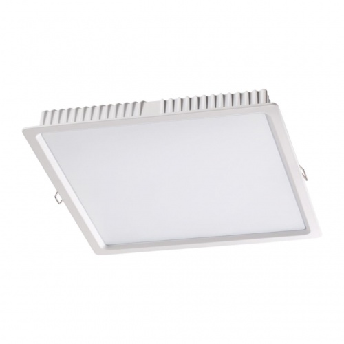 358034 SPOT NT19 302 белый Встраиваемый светильник IP20 LED 4100К 20W 220V LUNA