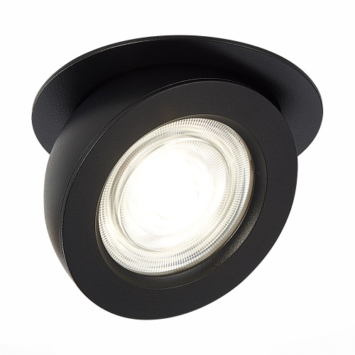 ST654.438.10 Св-к встр. Черный LED 1*10W 3000K 850Lm Ra>90 38° IP20 D109xH60 180-240V ST654.438.10 Св-к встр. Черный LED 1*10W 3000K 850Lm Ra>90 38° IP20 D109xH60 180-240V