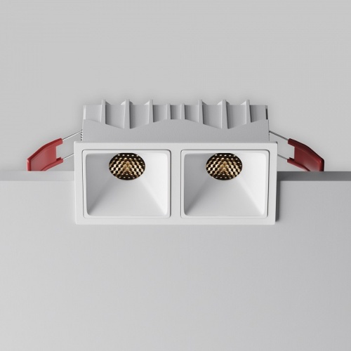Встраиваемый светильник Maytoni Technical Alfa LED DL043-02-10W3K-SQ-W-1 фото 2