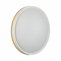 SONEX 7709/DL COLOR SN 154 Светильник пластик/белый/желтый LED 48Вт 4000К D420 IP43 KEZO YELLOW